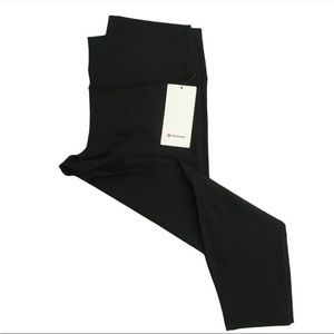 Lululemon wunder under cropped size 18